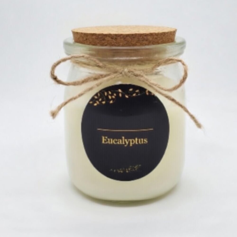 Eucalyptus Luxury Candle | Spa Aromatherapy | Hand-Poured- 7OZ